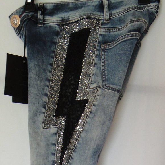 PHILIPP PLEIN Designer Jeans 28 new with tag the coolest jeans around